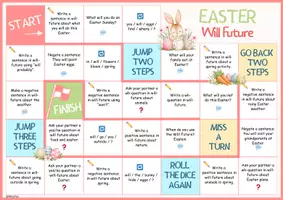 Vorschau - Arbeitsblätter - Will Future - Ostern / Easter & Frühlingsaufgaben - Seite 1