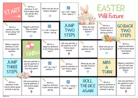 Vorschau - Arbeitsblätter - Will Future - Ostern / Easter & Frühlingsaufgaben - Seite 2
