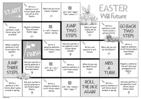 Vorschau - Arbeitsblätter - Will Future - Ostern / Easter & Frühlingsaufgaben - Seite 3