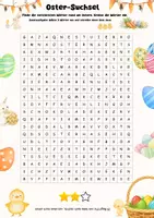 Vorschau - Arbeitsblätter - Ostern Suchsel 3 Differenzierungen - Seite 2