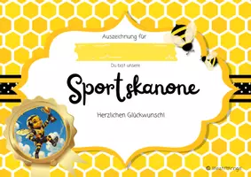 Vorschau - Poster - Auszeichnung für dich! Urkunden für das Schuljahresende - Seite 1