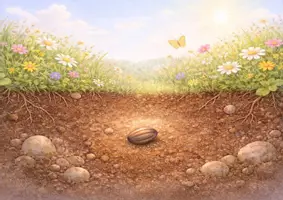 Vorschau - Bildkarten - Kamishibai Geschichte Frühling Kindergarten Natur Wachstum - Seite 1