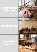 Vorschau - Arbeitsblätter - Die Laubsäge - Dominospiel: Werkzeuge & Technik spielerisch lernen - Seite 3