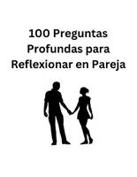 Vista previa - Hojas de trabajo - 100 Preguntas Profundas para Reflexionar en Pareja - Portada