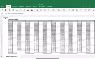 Vorschau - Lehrpläne/Lehrermaterial - koalaplan Jahresübersicht 2027 Excel-Planung - Deckblatt