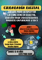 Vista previa - Hojas de trabajo - Ciudadanía digital secundaria | Escape room de ciberseguridad - página 1