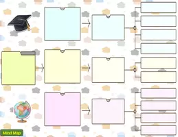 Aperçu - Feuilles d'exercices - Mind Mapping & Idea Organizing Sheets - Page 1
