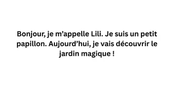 Aperçu - Cartes / Images - Kamishibai – Lili, le petit papillon et le jardin magique - Page 2