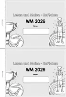 Vorschau - Arbeitsblätter - Leseheft WM 2026 - 1. & 2. Klasse (Lesen und Malen) ⚽ - Seite 2