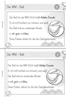 Vorschau - Arbeitsblätter - Leseheft WM 2026 - 1. & 2. Klasse (Lesen und Malen) ⚽ - Seite 3