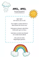 Vorschau - Anderer Materialtyp - Bewegungsgedicht "April, April" für Grundschule und Kita ~ Grundschule Musik - Seite 2