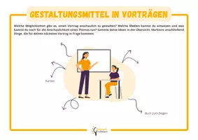 Vorschau - Arbeitsblätter - Vorträge halten: Gestaltungsmittel - Seite 1