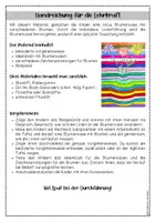 Vorschau - Arbeitsblätter - Kunstprojekt: Versteckte Blumenvasen I 3D-Effekt I Frühling I Sommer - Seite 1