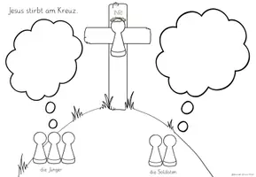 Vorschau - Arbeitsblätter - Ostern - Verurteilung und Kreuzigung - Karfreitag - Seite 2