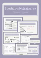 Vorschau - Merkblätter - Schriftliche Multiplikation Merkplakat und Anleitung - Deckblatt