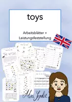 Vorschau - Arbeitsblätter - toys Arbeitsblätter - Deckblatt