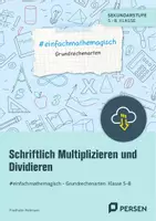 Vorschau - Stundenentwürfe - Schriftlich Multiplizieren und Dividieren - Grundrechenarten - Deckblatt