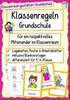Vorschau - Arbeitsblätter - Klassenregeln – Grundschule (Legekarten, Poster & Arbeitsblätter) - Deckblatt