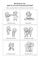 Vorschau - Arbeitsblätter - Klassenregeln – Grundschule (Legekarten, Poster & Arbeitsblätter) - Seite 3