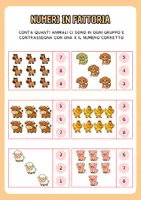 anteprima - Materiale di supporto/inclusione - MATEMATICA (CLASSE 1 ELEMENTARE) - Pagina 2