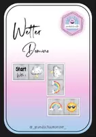 Vorschau - Spiele - Thema Wetter - Domino - Deckblatt