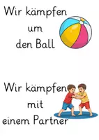 Vorschau - Poster - Materialpaket Ringen & Raufen - Seite 1