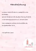 Vorschau - Unterrichtsreihen - Lesen lernen Leseteppiche/ Leseblätter Zebra Teil B - Seite 1