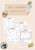 Vorschau - Arbeitsblätter - Englisch: Easter - Arbeitsblätter - Deckblatt