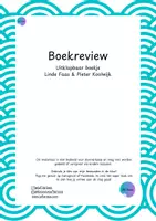 Voorbeeld - Juf Larissa - Boekreview Linde Faas & Pieter Koolwijk - Voorblad