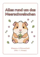 Vorschau - Arbeitsblätter - Alles rund um das Meerschweinchen - Wissens- & Mitmachheft (Kita – 1. Klasse) - Deckblatt