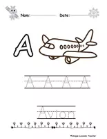 Aperçu - Feuilles d'exercices - _Mes activités ludiques en français Lettres et mots - Page 1