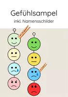 Vorschau - Bildkarten - Gefühlsampel - Deckblatt