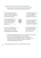 Vorschau - Arbeitsblätter - Arbeitsblatt Angst und Operante Konditionierung - Deckblatt