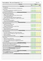 Vorschau - Arbeitsblätter - TGA Kurzgeschichte: Bewertungsbogen zum Ankreuzen - Seite 2