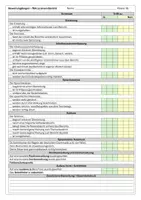 Vorschau - Arbeitsblätter - TGA Bericht: Bewertungsbogen zum Ankreuzen - Seite 2