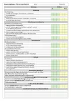 Vorschau - Arbeitsblätter - TGA Bericht: Bewertungsbogen zum Ankreuzen - Deckblatt
