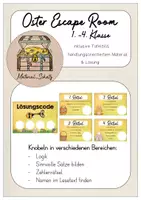 Vorschau - Spiele - Escape Room zu Ostern 2. - 4. Klasse - Seite 1