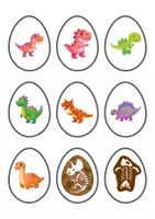 Vista previa - Juegos / Gamificación - Huevos de dinosaurio: Atención, clasificación y memoria - página 2