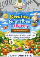 Vorschau - Arbeitsblätter - Ostern Kreatives Schreiben – Klasse 5/6 - Deckblatt