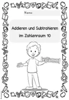 Vorschau - Arbeitsblätter - Addieren & Subtrahieren im Zahlenraum 10 Klasse 1 | Mathematik Grundschule Arbeitsheft - Seite 2