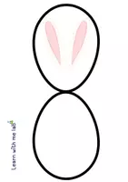 Προεπισκόπηση - Flashcards - 🐰Πασχαλινή Κάρτα Λαγουδάκι με Ανοιγόμενα Αυτάκια 🐰🥚 - Σελίδα 2