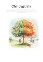 Vorschau - Unterrichtsreihen - Kindergarten Jahr - Deckblatt