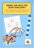 Vorschau - Arbeitsblätter - Himmel und Hölle für jeden Schulstart nach jeden Ferien! - Deckblatt