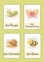 Vorschau - Bildkarten - Wortschatzkarten Frühling - Deckblatt
