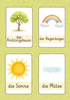 Vorschau - Bildkarten - Wortschatzkarten Frühling - Seite 3