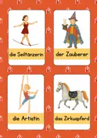 Vorschau - Bildkarten - Wortschatzkarten Zirkus - Seite 2