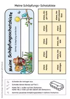 Vorschau - Mal- und Bastelvorlagen - Meine Schöpfungsschatzkiste – Schöpfung wahrnehmen, entdecken und bestaunen - Seite 3