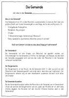 Vorschau - Unterrichtsreihen - Meine Gemeinde – Sachunterricht Grundschule (Projekt, editierbar) - Seite 2