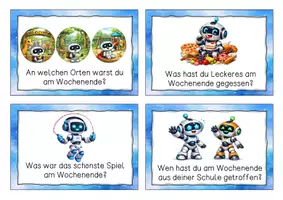 Vorschau - Anderer Materialtyp - Gesprächskarten Wochenende - Seite 1