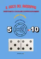 anteprima - Materiale di supporto/inclusione - RADDOPPIA IL NUMERO. Calcoliamo il doppio. - Pagina di copertina